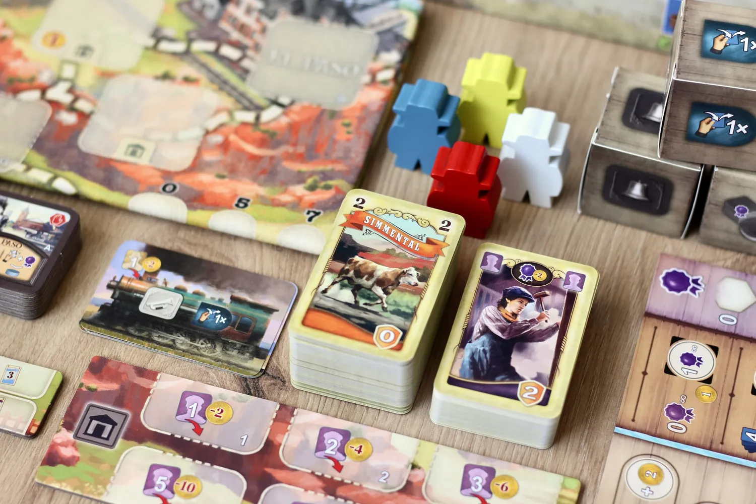 Great Western Trail El Paso Brettspiel deutsch 1-4 Spieler