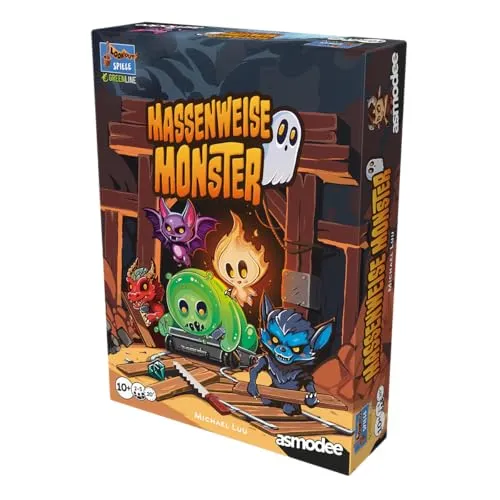 Massenweise Monster Legespiel Deutsch für Familie