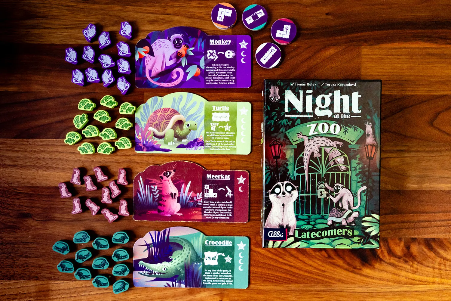 Capstone Games Night at the Zoo Latecomers Erweiterung