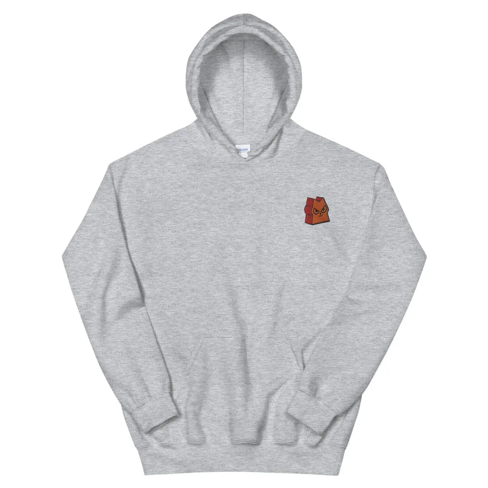 Leder Games Root Marquise Meeple Hoodie Schwarz L