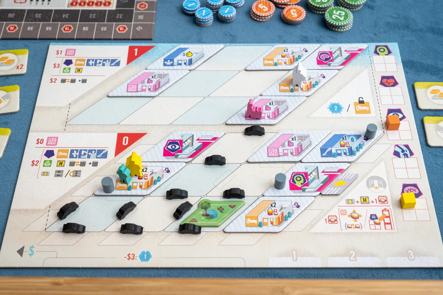 Capstone Clinic Deluxe Edition Brettspiel Krankenhaus
