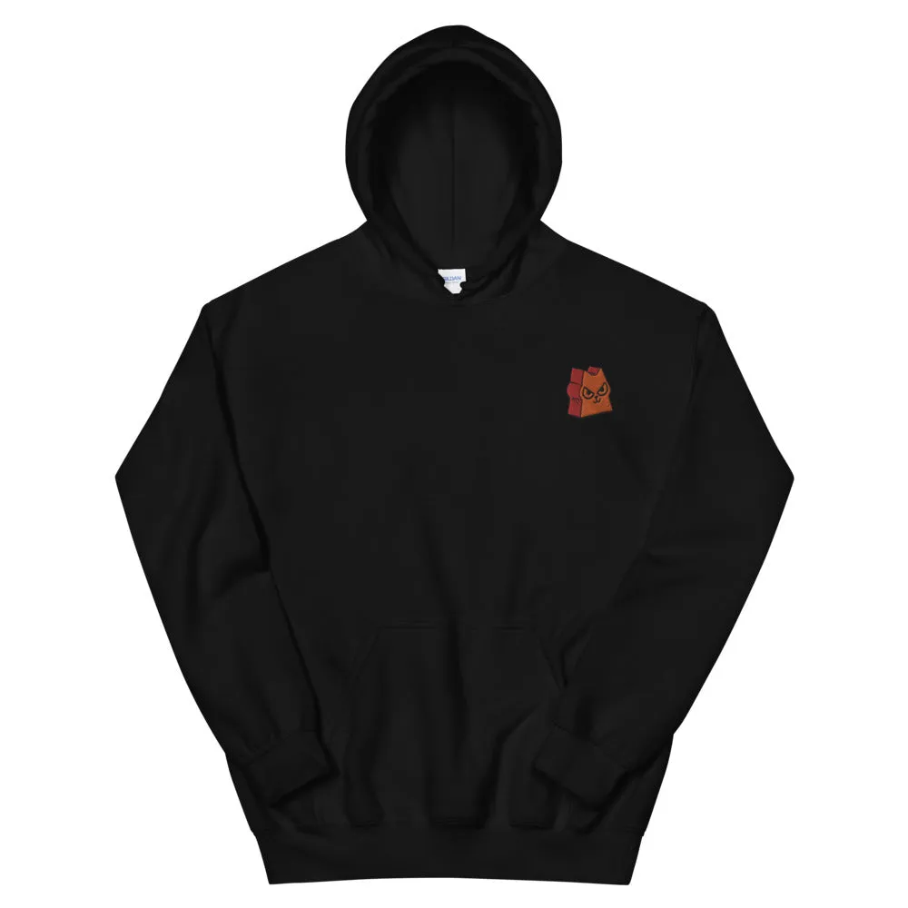 Leder Games Root Marquise Meeple Hoodie Schwarz L