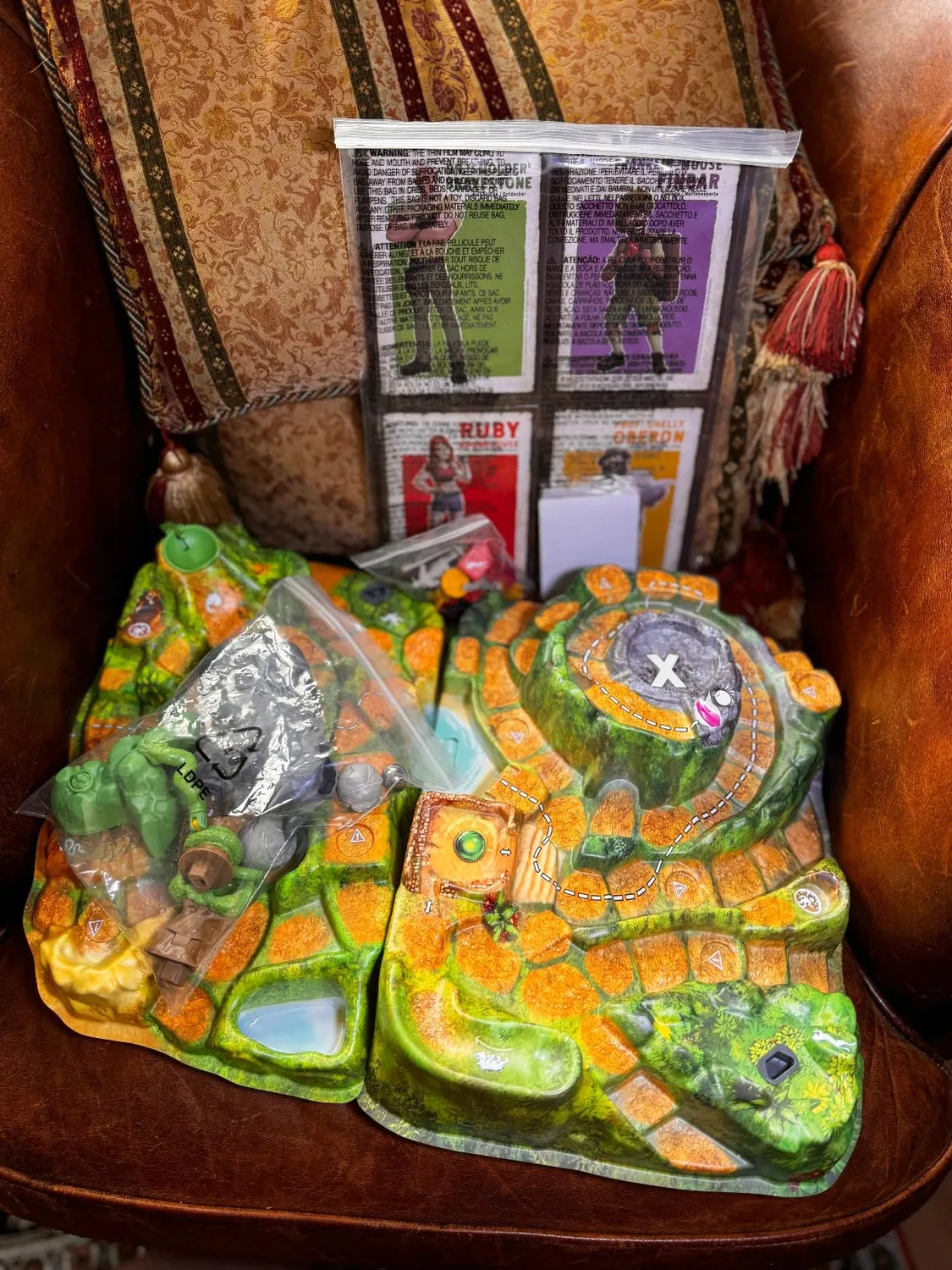 Spin Master Jumanji Stampede Brettspiel kooperativ 3D
