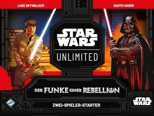 Star Wars Unlimited Funke einer Rebellion Zwei-Spieler-Starter Kartenspiel Deutsch