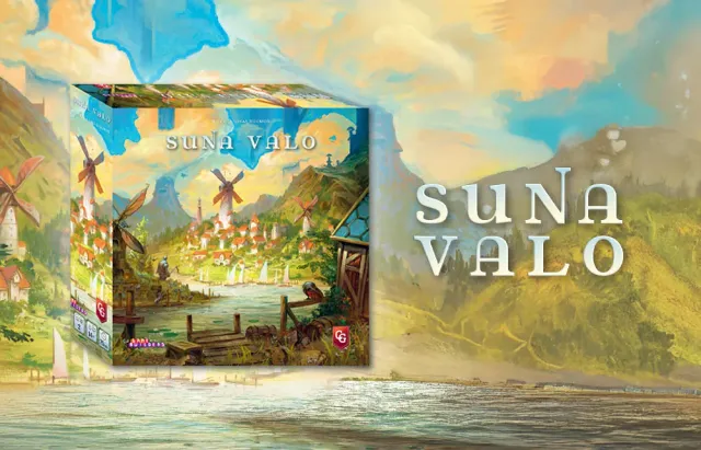 Capstone Games Suna Valo Brettspiel 1-2 Spieler