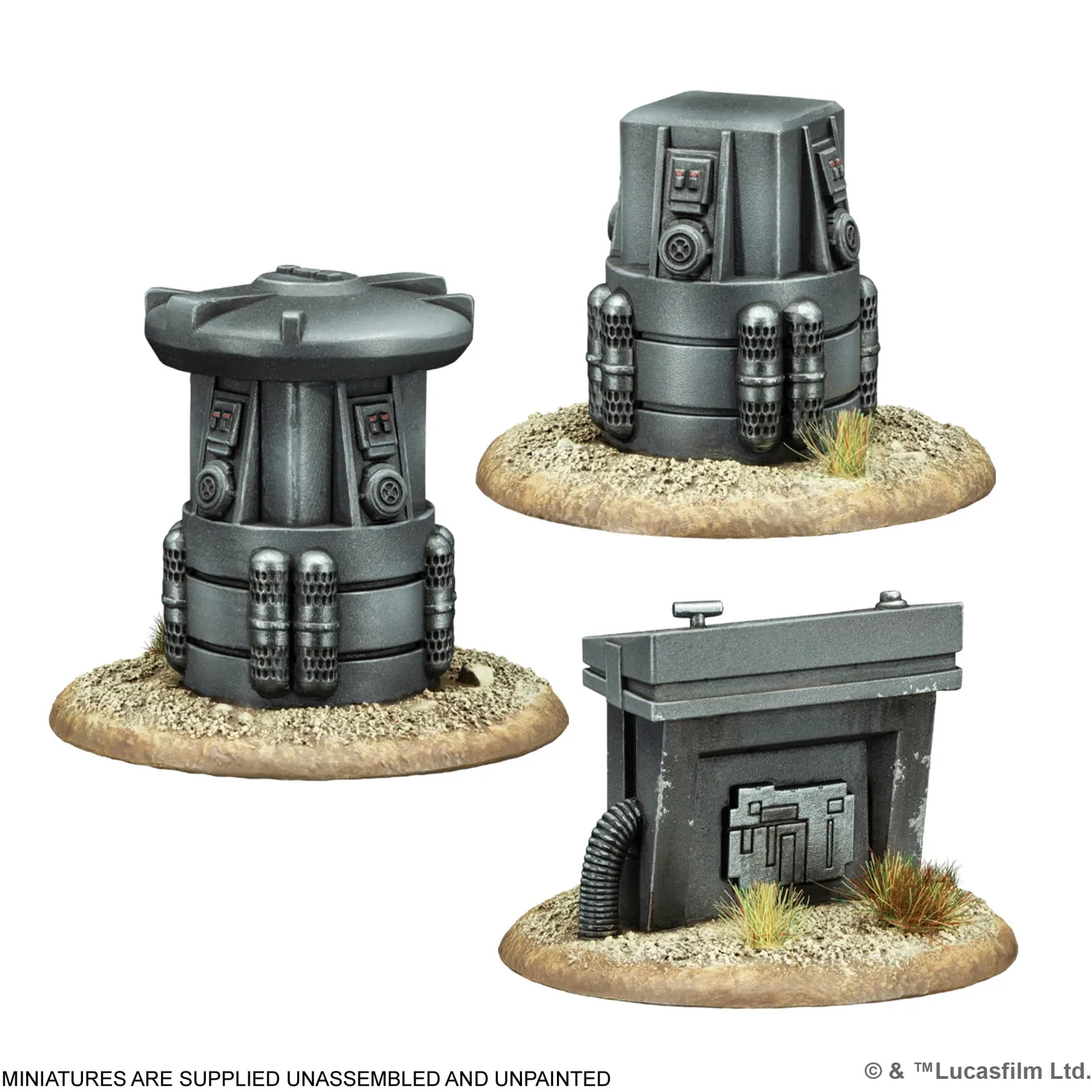 Asmodee Star Wars Legion 3D Objective Tokens Erweiterung unbemalt