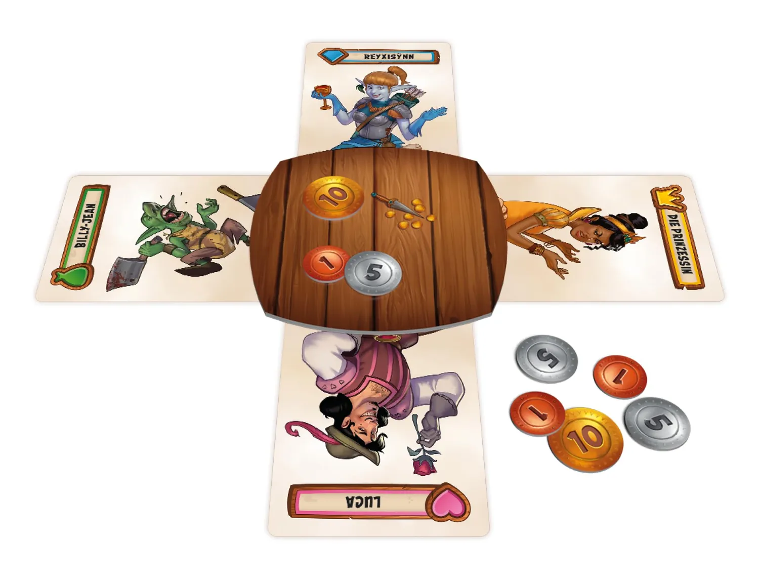 Repos Production Little Tavern Kartenspiel Deutsch Trinkgeld