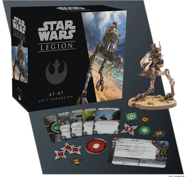 Atomic Mass Games Star Wars Legion AT-RT Tabletop-Erweiterung Rebellen