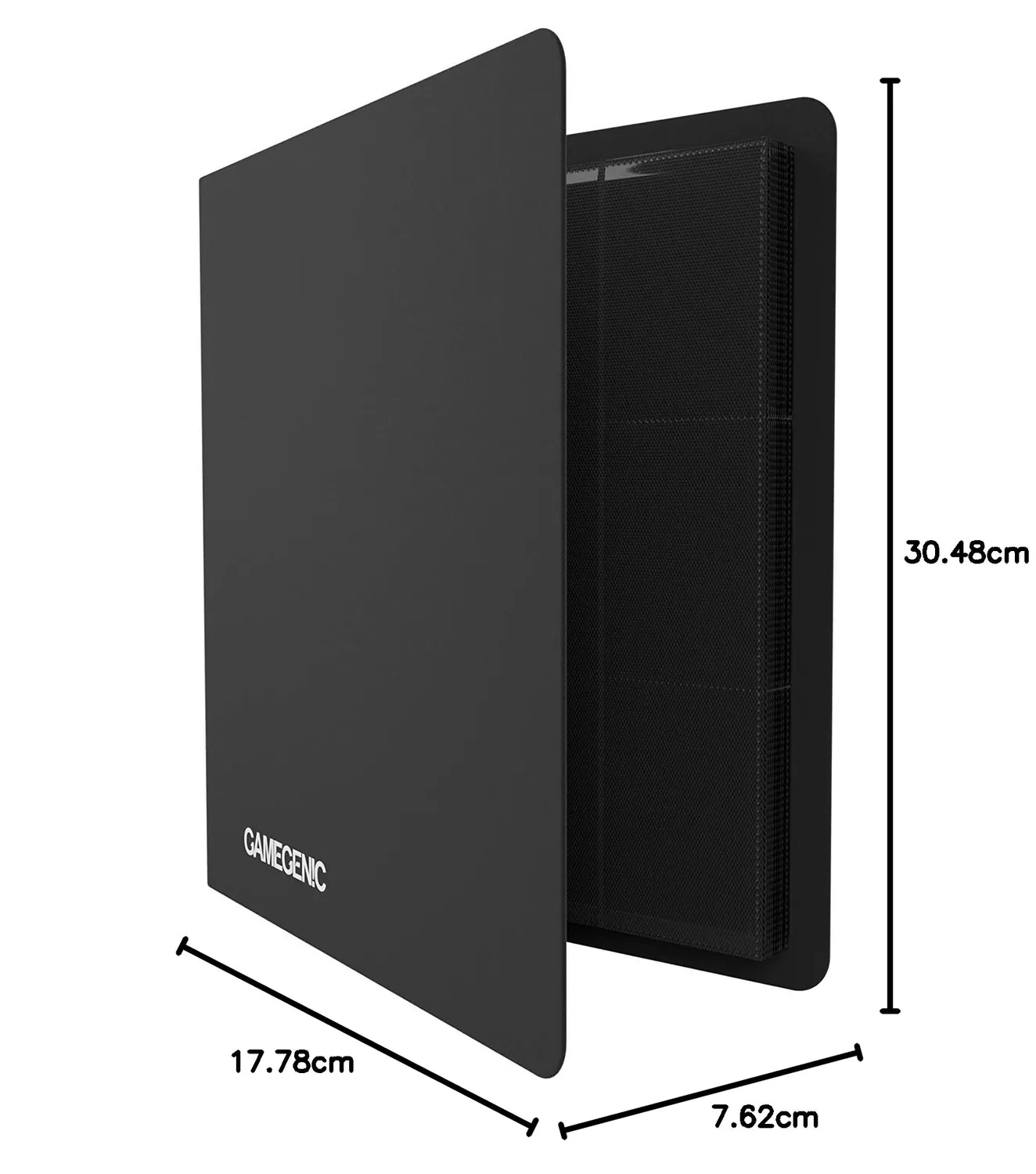 Gamegenic Casual Album 24-Pocket Sammelalbum Schwarz bulk
