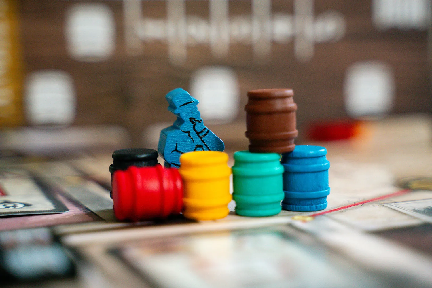 Capstone Games Angel's Share Brettspiel Whisky Ökonomie