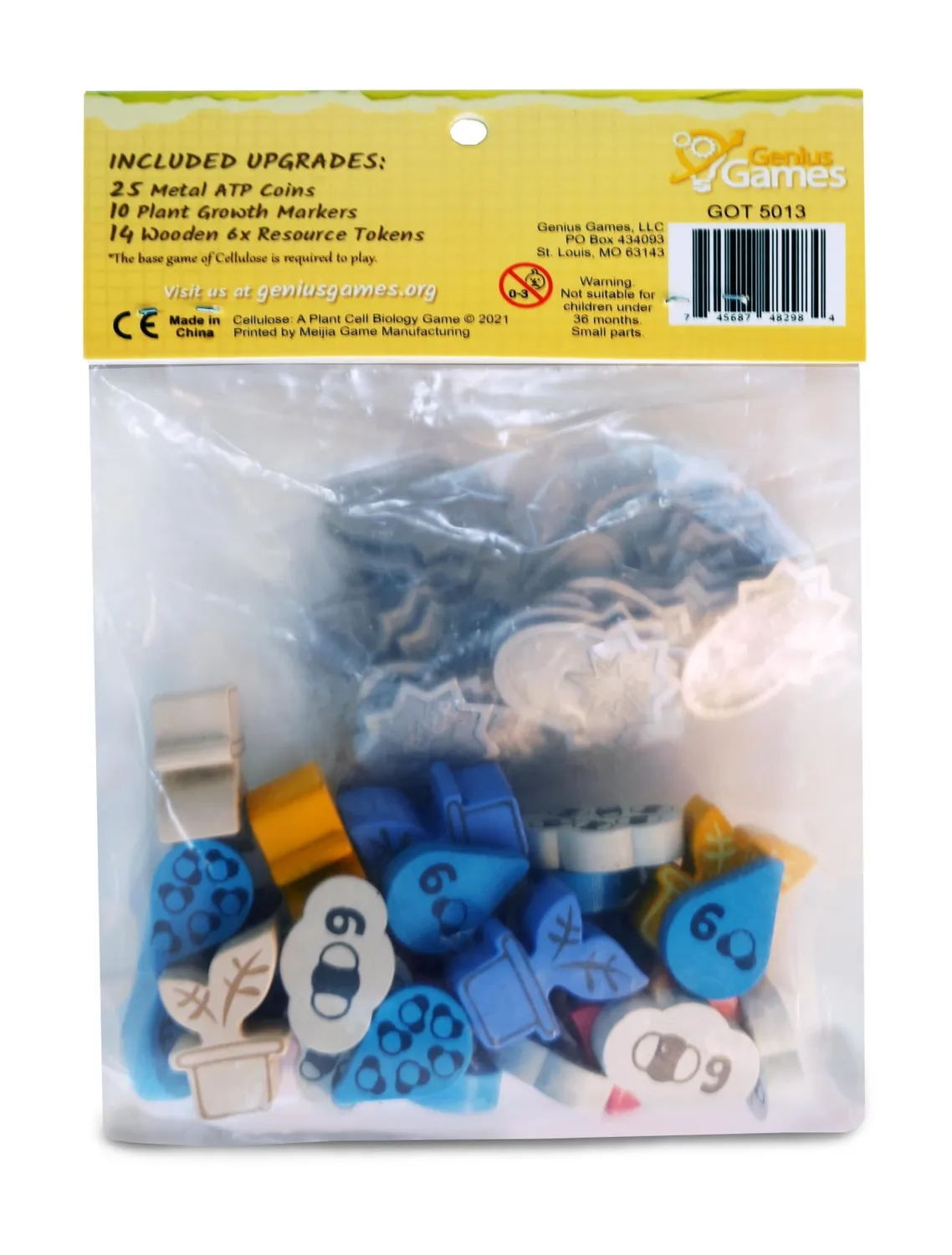 Genius Games Cellulose Bundle Brettspiel mit Upgrade Pack