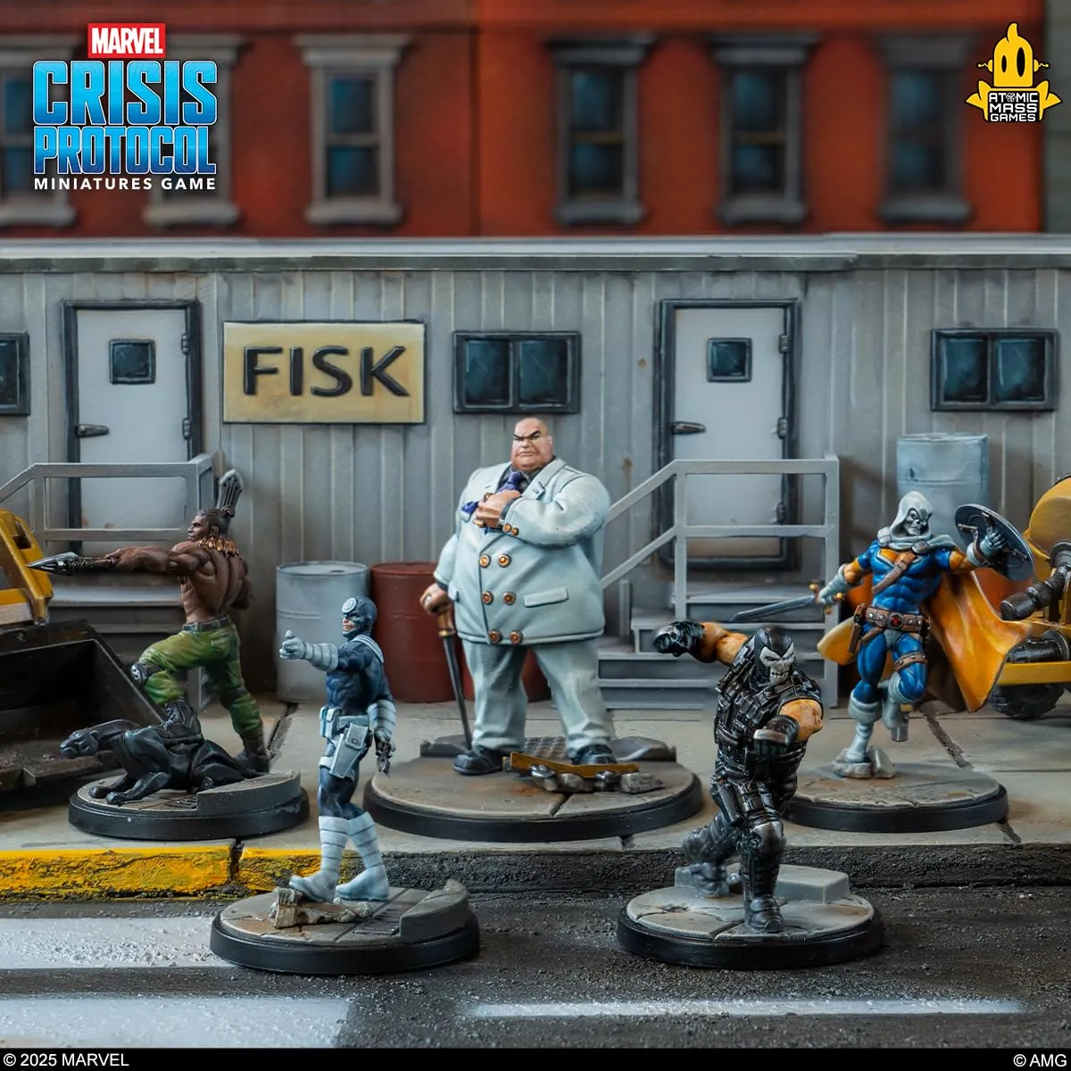 Marvel Crisis Protocol Criminal Syndicate Erweiterung Affiliation Pack