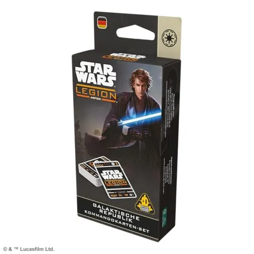 Star Wars Legion Galaktische Republik Kommando-Kartenset deutsch