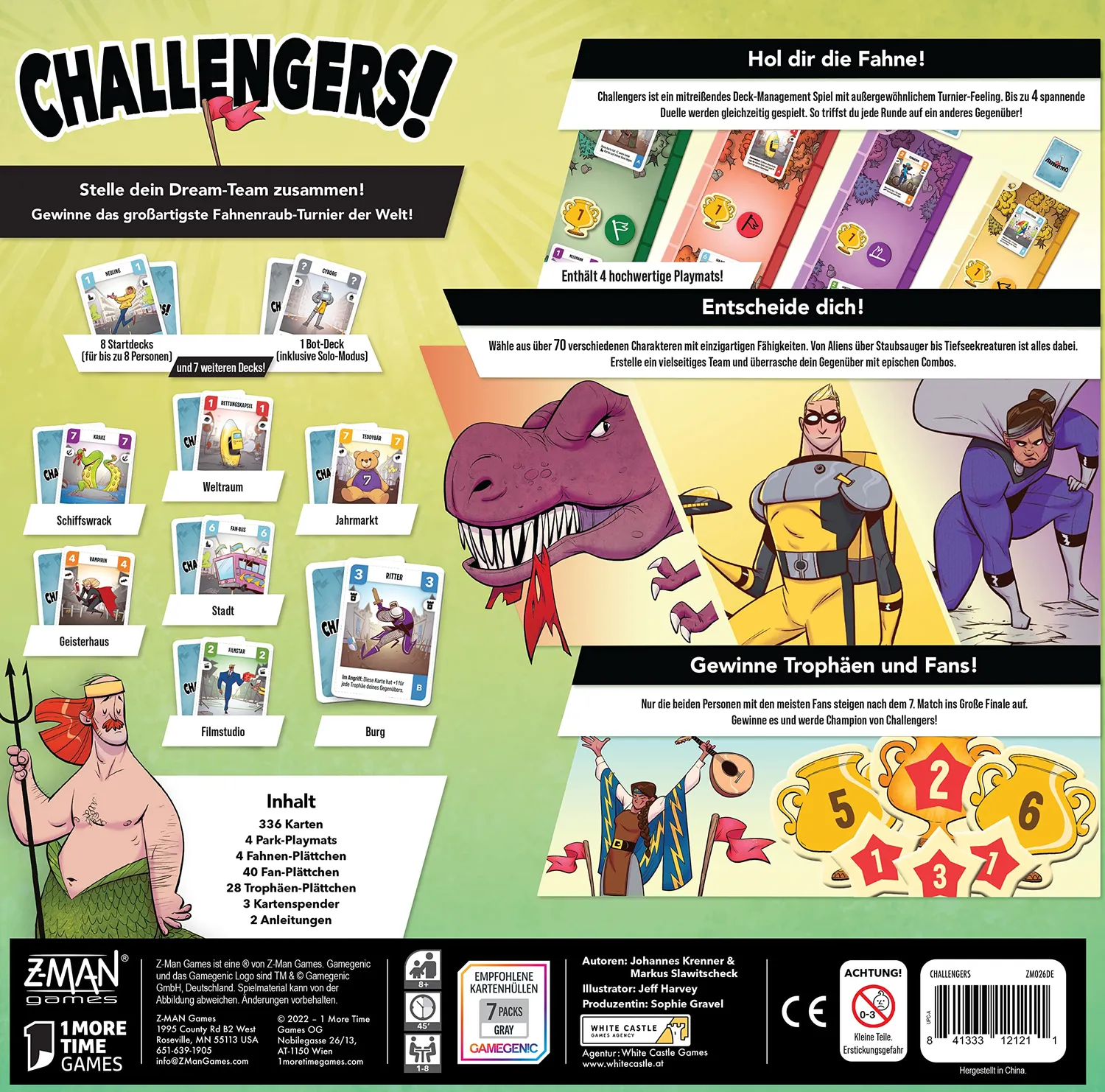 ZMan Challengers Kartenspiel Turnier Kennerspiel des Jahres