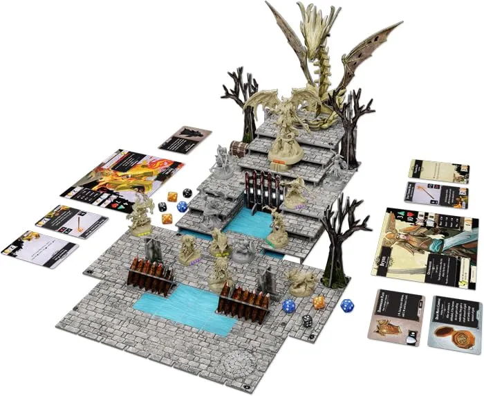 Fantasy Flight Descent Legenden der Finsternis Brettspiel Grundspiel