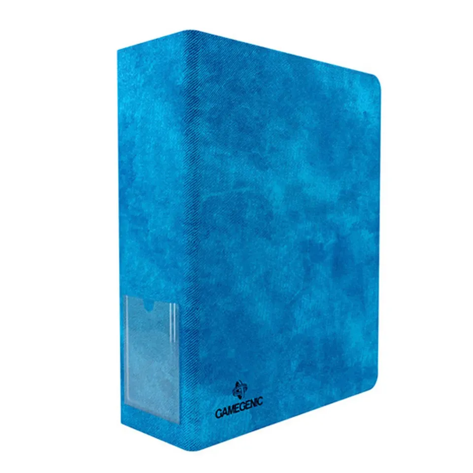 Gamegenic Prime Ring-Binder Sammelordner blau 9-Taschen Seiten