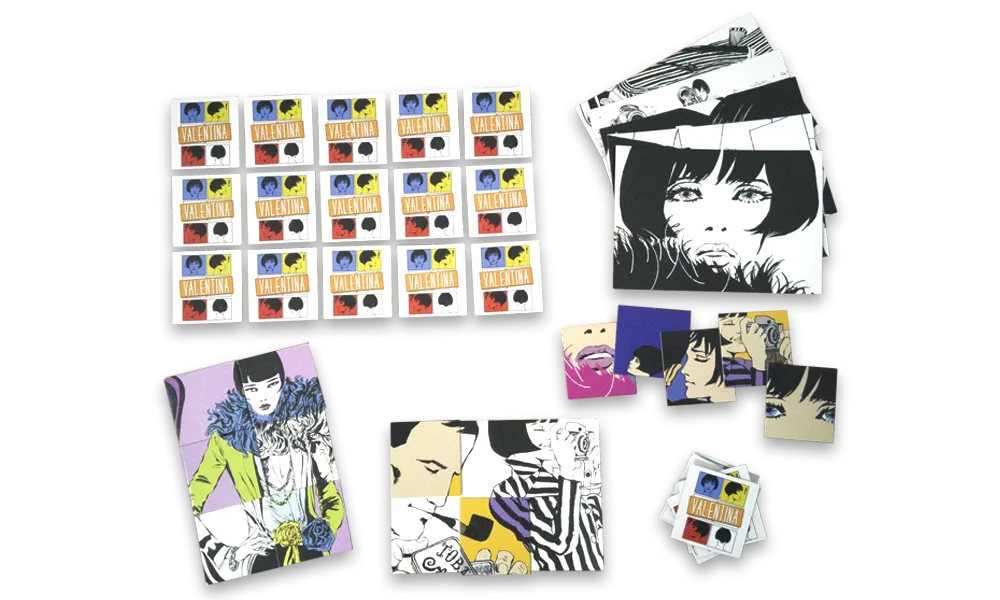 Cranio Valentina Tutto Crepax Kartenspiel Memory