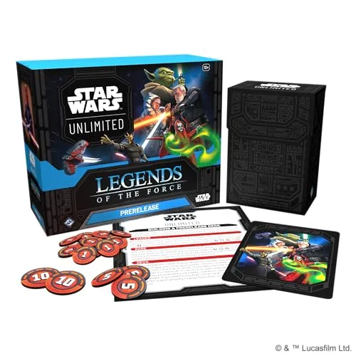 Star Wars Unlimited Legends of the Force Kartenspiel Englisch 6 Booster