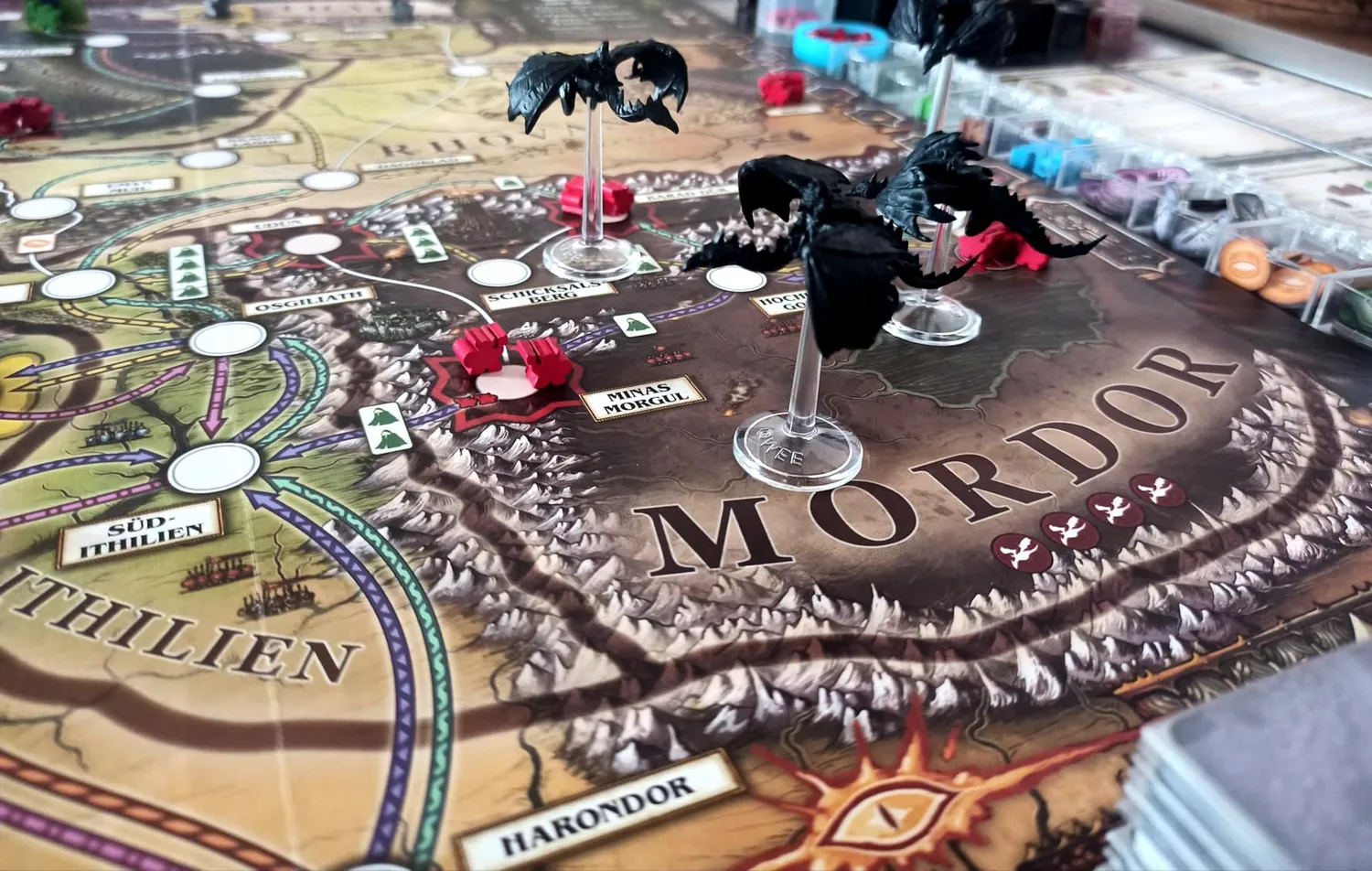 Asmodee Herr der Ringe Schicksal der Gemeinschaft Brettspiel kooperativ