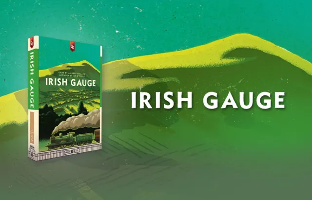 Capstone Games Irish Gauge Iron Rail Eisenbahnspiel