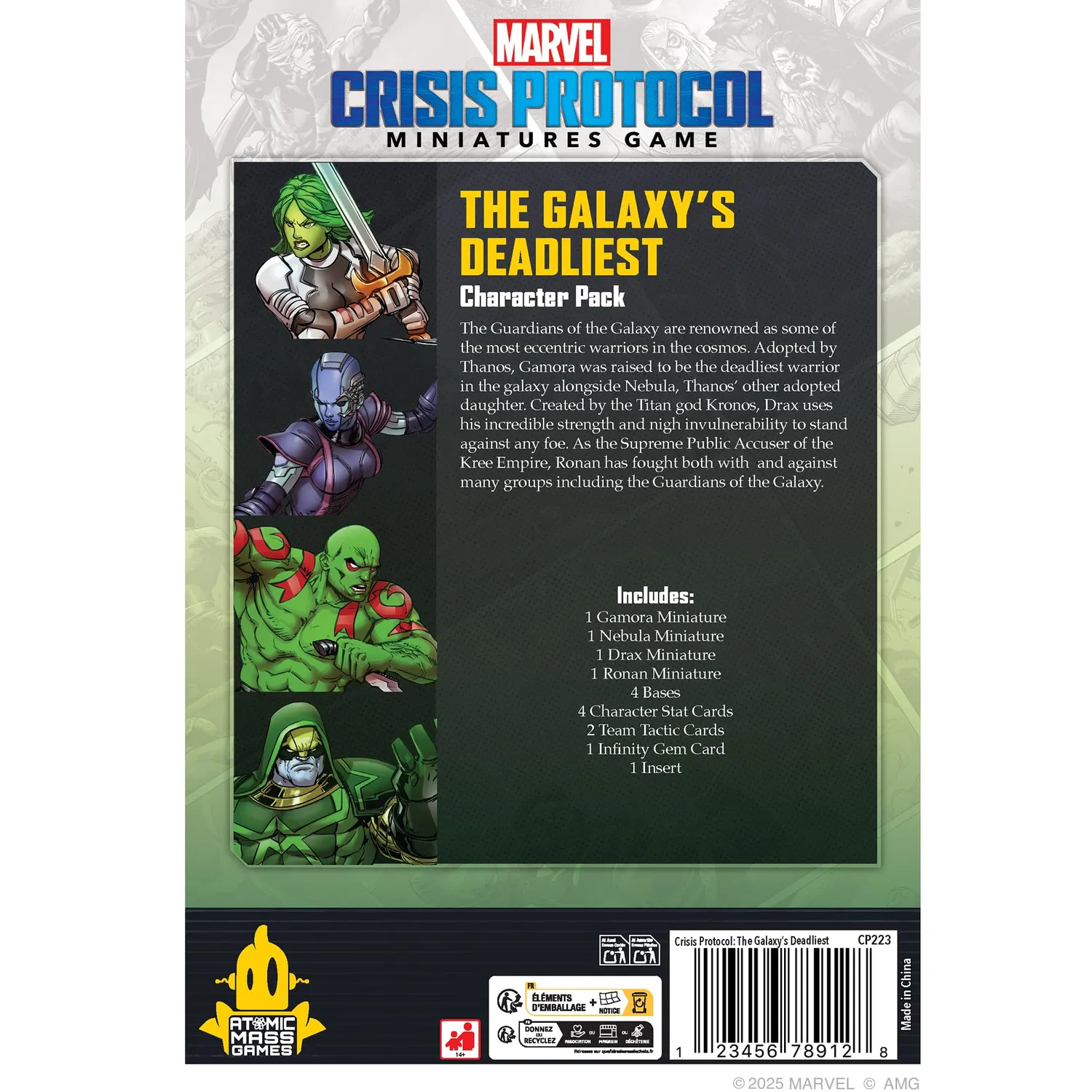 Marvel Crisis Protocol Galaxy's Deadliest Charakter-Pack Erweiterung