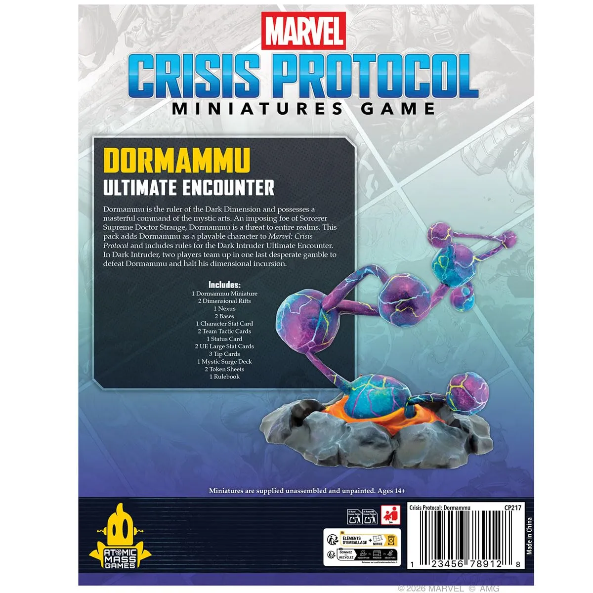 Asmodee Marvel Crisis Protocol Dormammu Ultimate Encounter Box