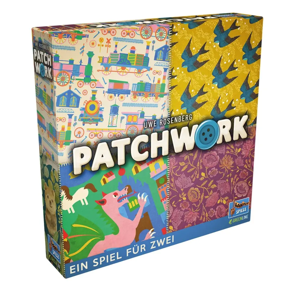 Lookout Patchwork Brettspiel 2 Spieler Uwe Rosenberg