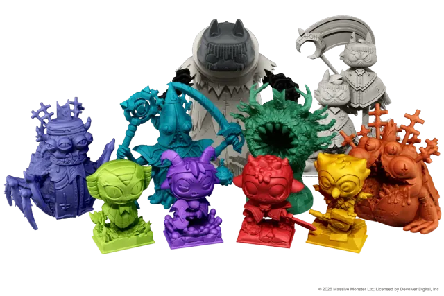 Paper Fort Games Cult of the Lamb Miniaturen Pack 10 Figuren