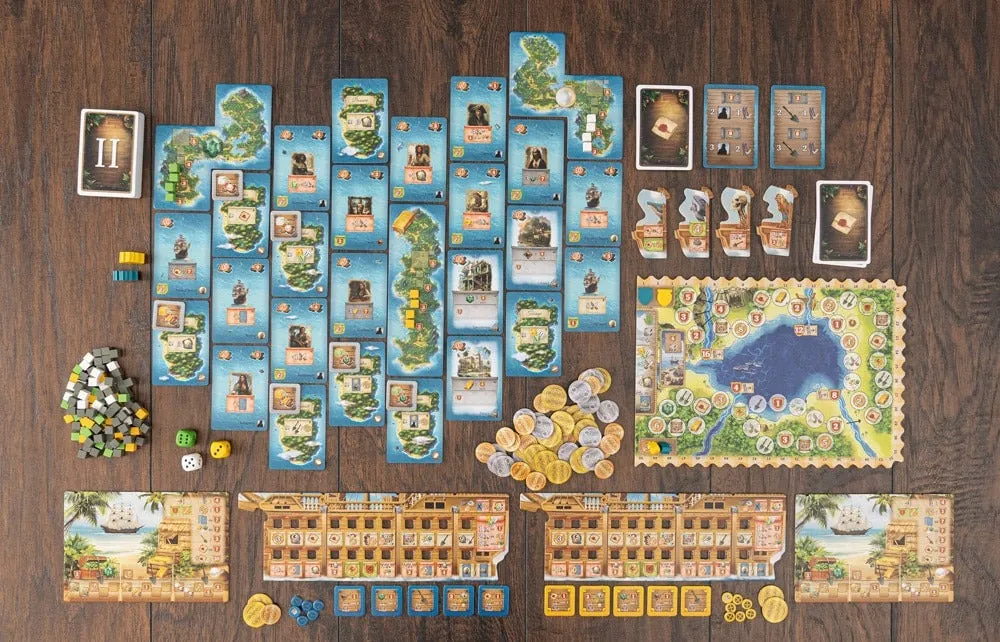 Capstone Games Pirates of Maracaibo Brettspiel Basisspiel deutsch