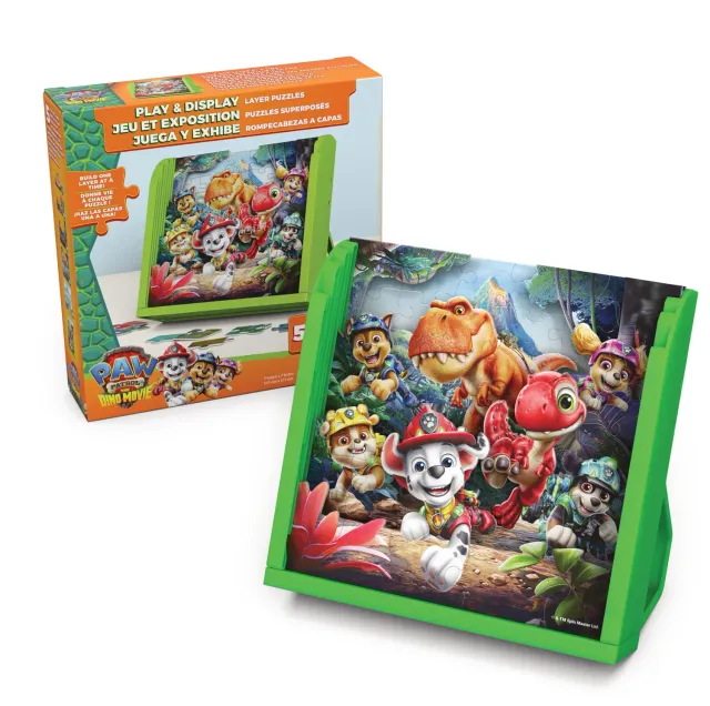 PAW Patrol Dino Movie Schicht-Puzzle 5-in-1 125 Teile