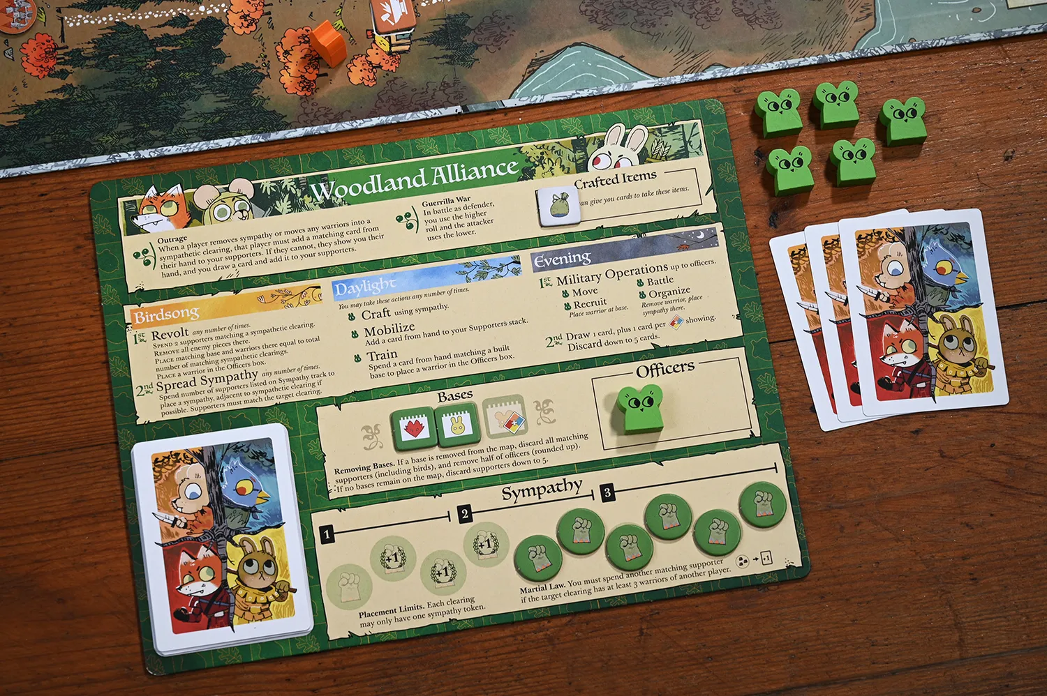 Leder Games Root Grundspiel Brettspiel Asymmetrisch