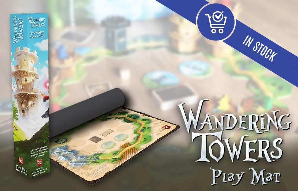 Capstone Games Wandering Towers Playmat Spielmatte 50x50