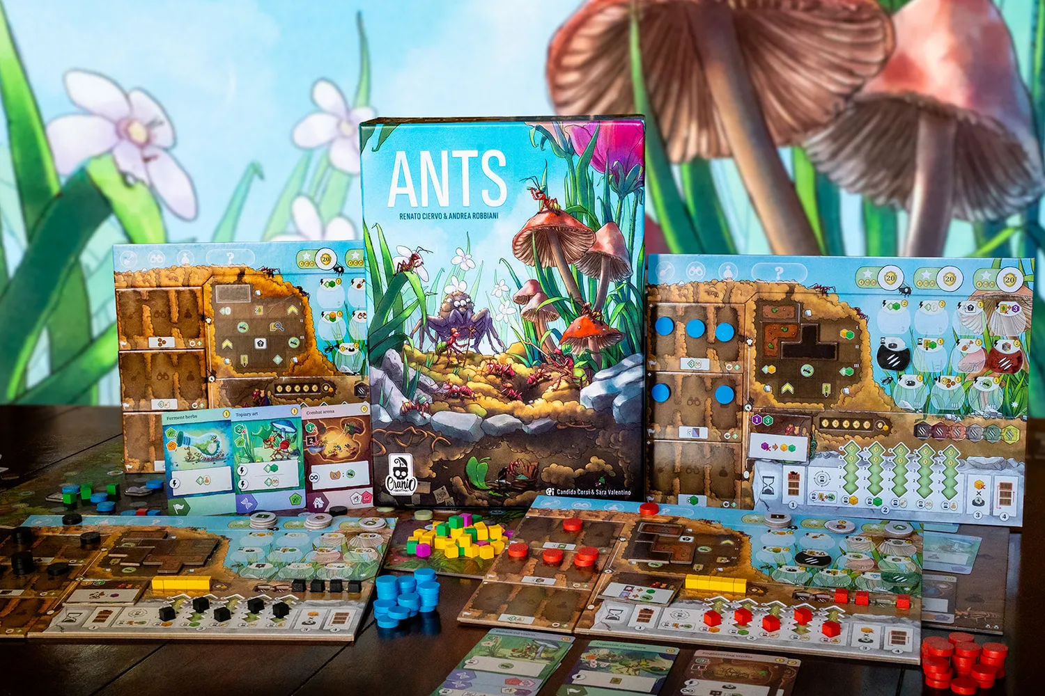 Capstone Games ANTS Brettspiel Strategiespiel deutsche Ausgabe