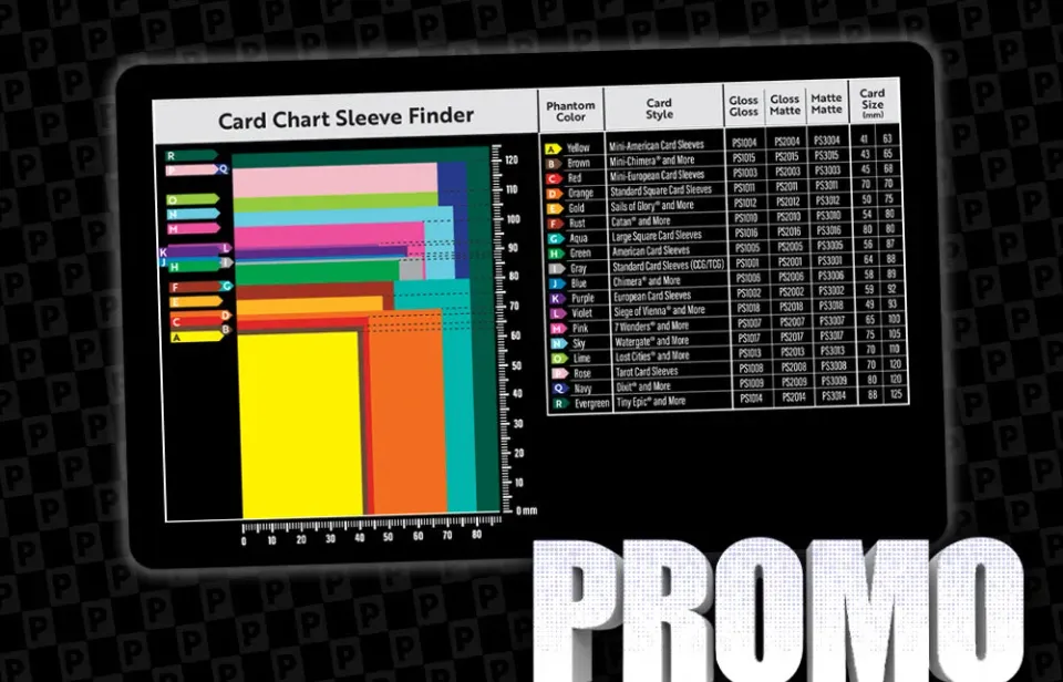 Capstone Games Phantom Sleeves Playmat Sleeve-Finder Matte