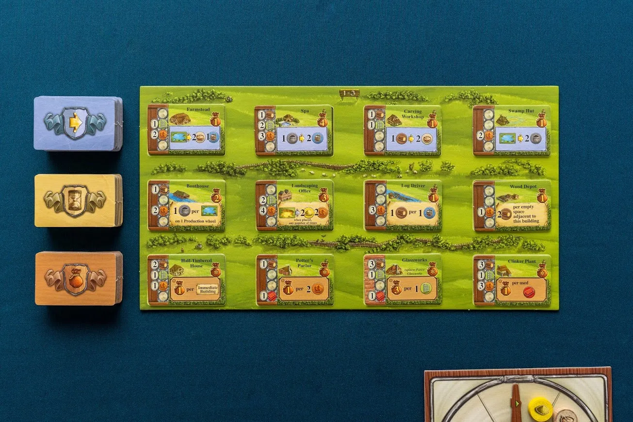 Capstone Games Glass Road Brettspiel Standard mit Promos