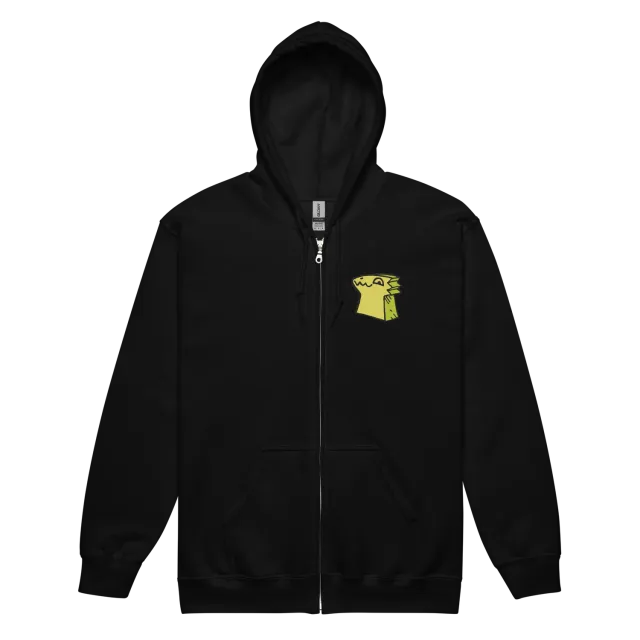 Leder Games Root Lizard Cult Zip Hoodie schwarz L Fleece