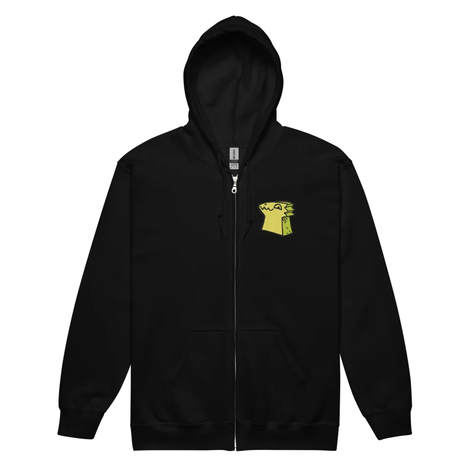 Leder Games Root Lizard Cult Zip Hoodie schwarz L Fleece