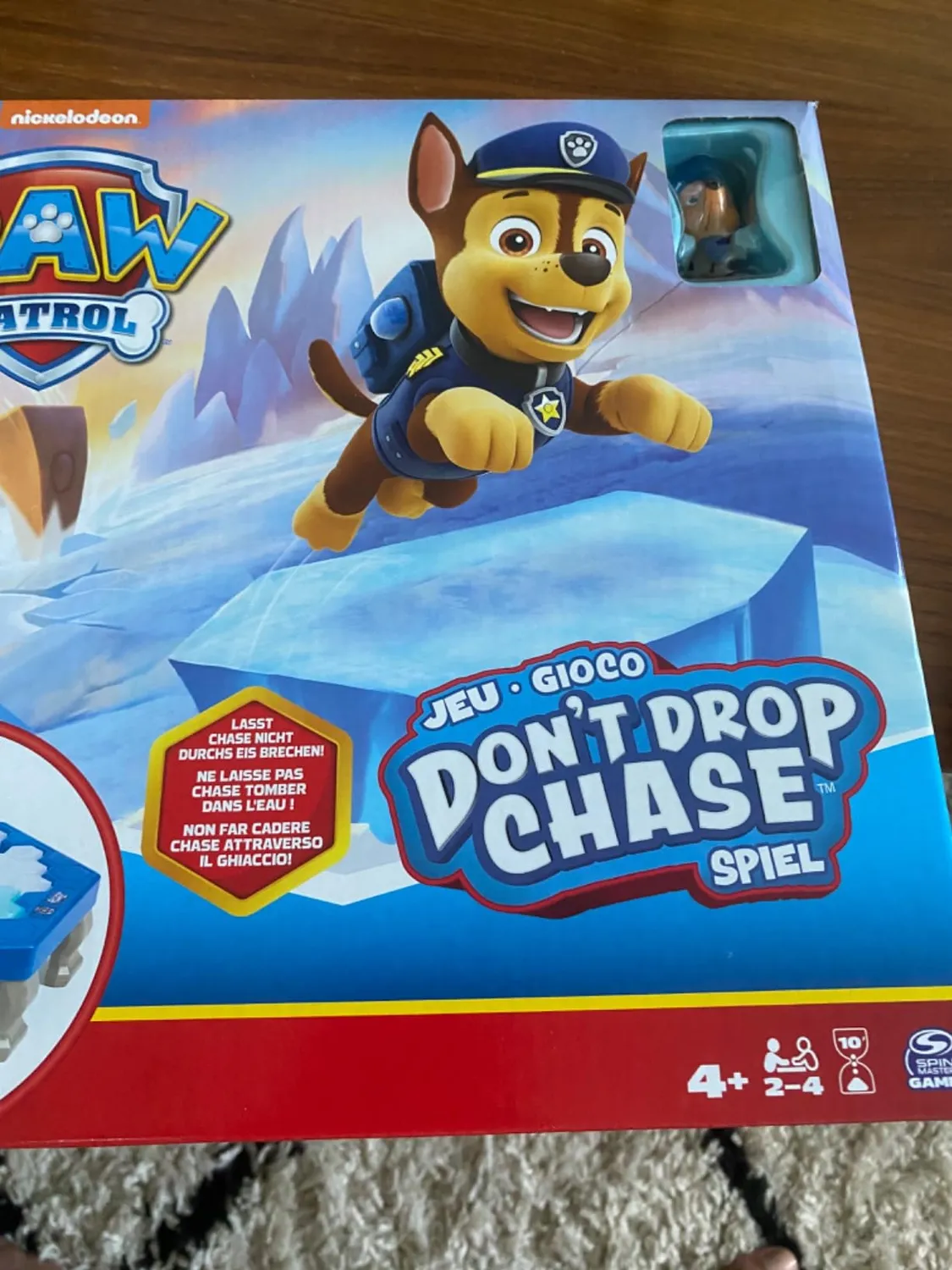 Spin Master PAW Patrol Don't Drop Chase Kinderspiel 2-4 Spieler
