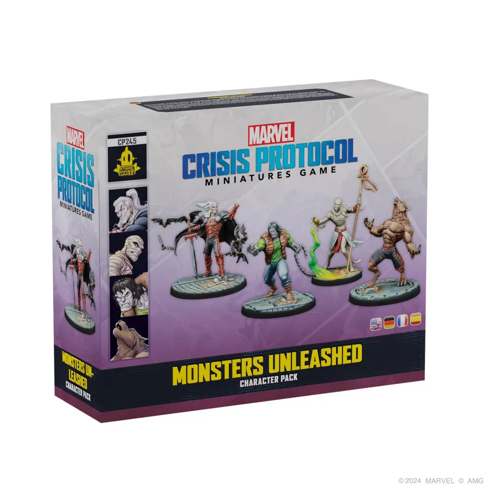Asmodee Marvel Crisis Protocol Monsters Unleashed Erweiterung Deutsch