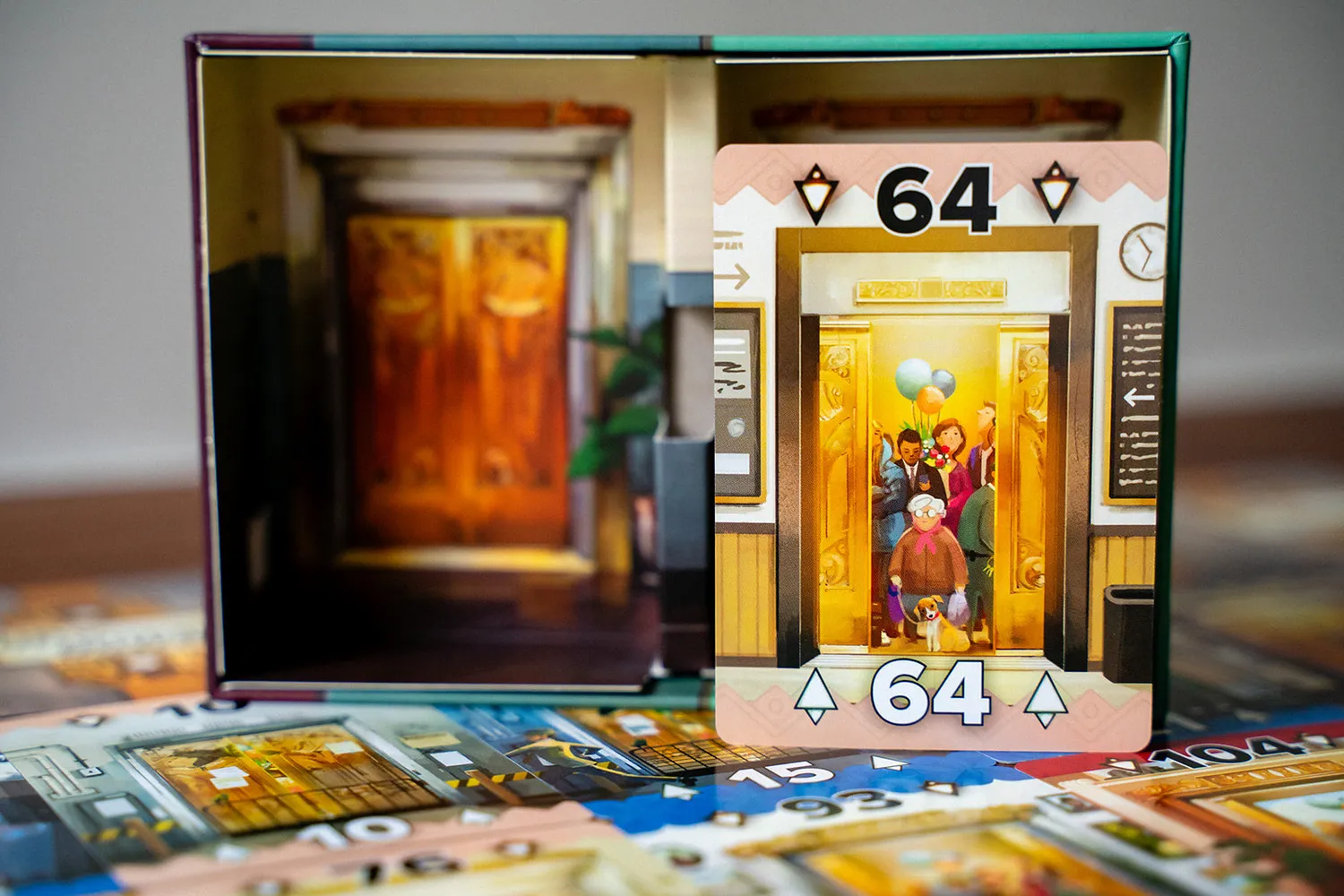 Capstone Games Up or Down? Kartenspiel Basisspiel für 6 Spieler