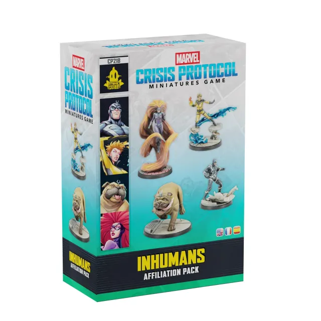 Asmodee Marvel Crisis Protocol Inhumans Affiliation Pack 4 Miniaturen