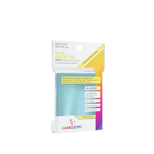 Gamegenic Prime Mini American Kartenhüllen transparent 50 Stück