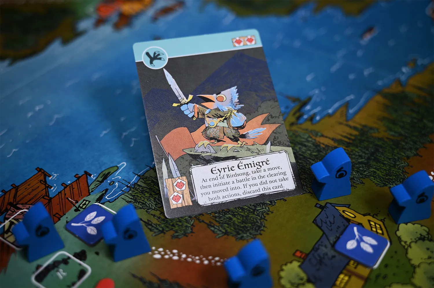 Leder Games Root Exiles and Partisans Deck 54 Karten