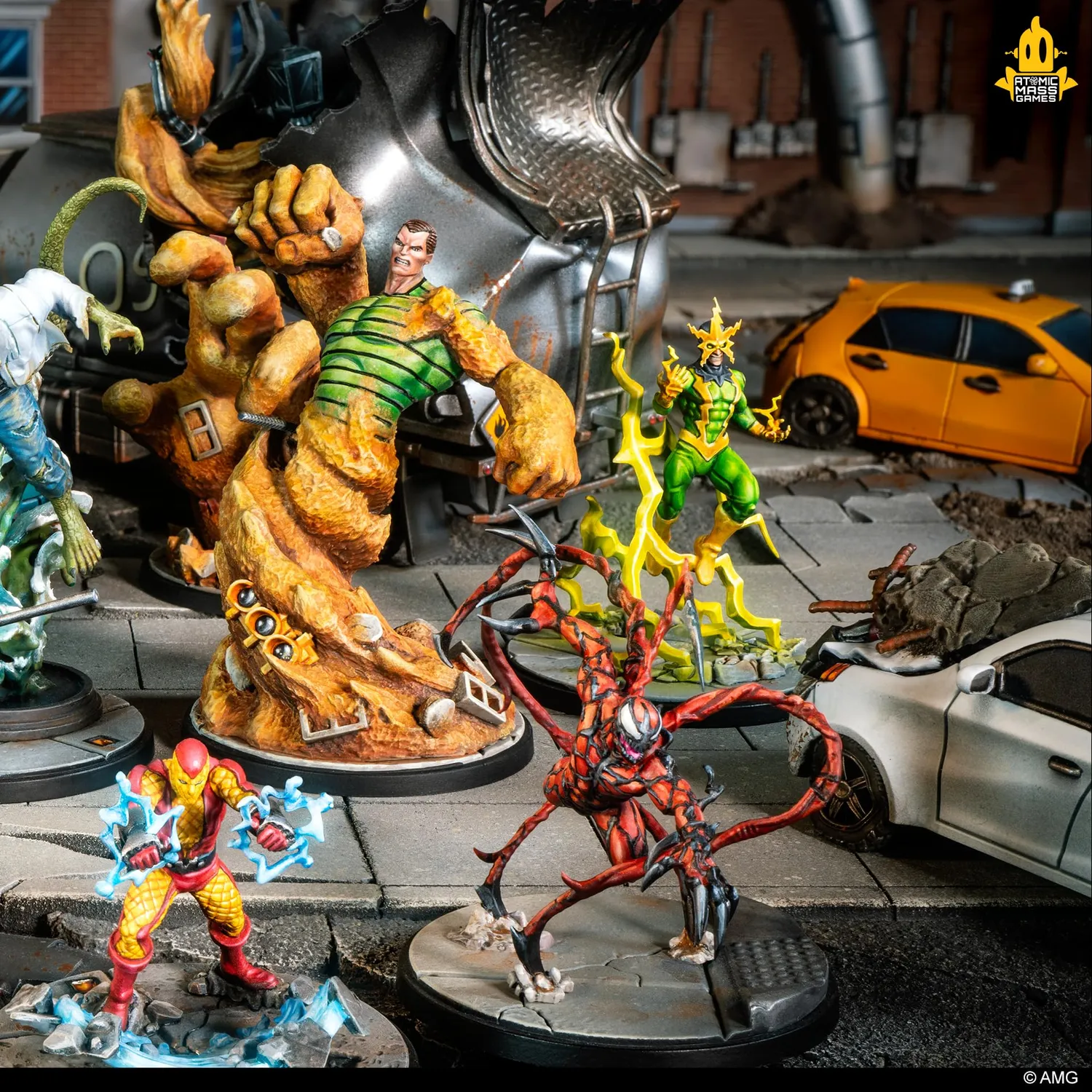 Asmodee Marvel Crisis Protocol Spider-Foes Starter Set EN