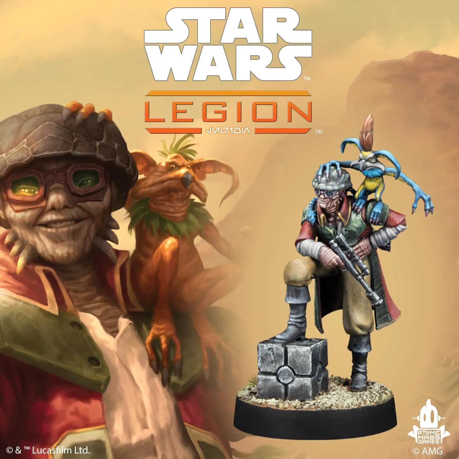 Star Wars Legion Hondo Ohnaka Weequay Piraten Box