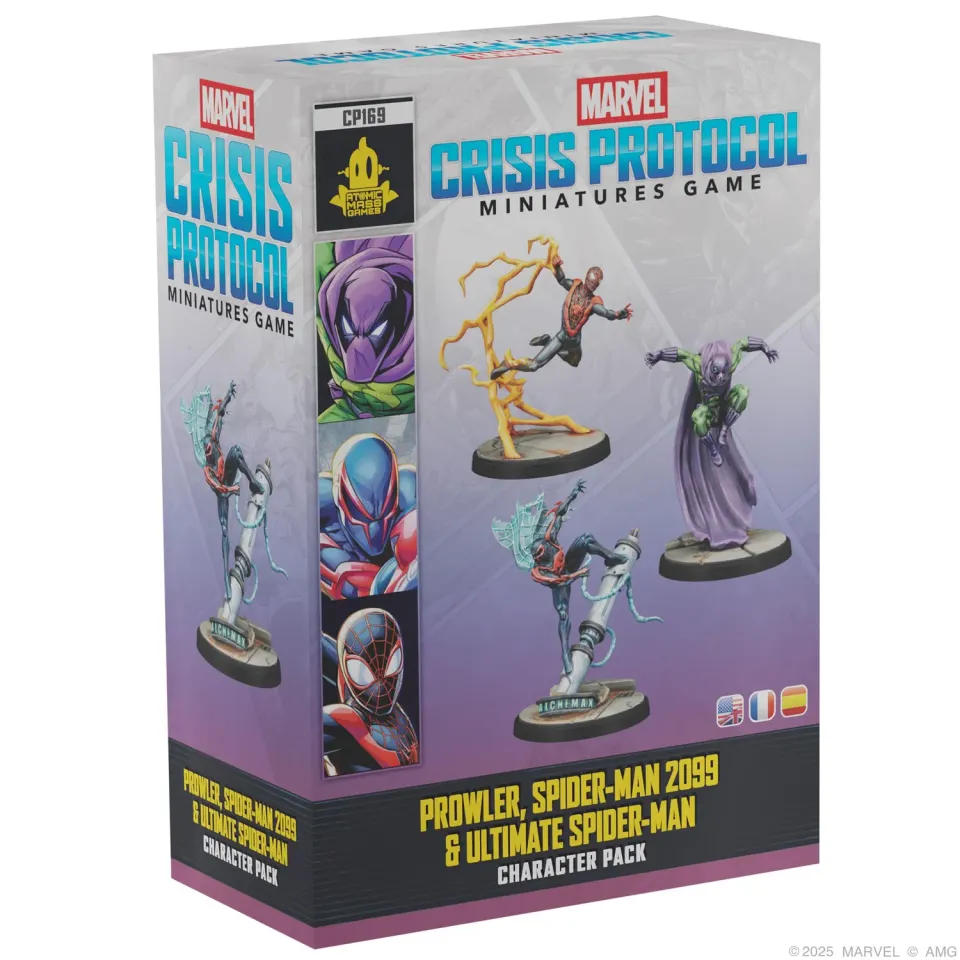 Asmodee Marvel Crisis Protocol Prowler Spider-Man 2099 Set