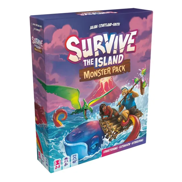 Asmodee Survive The Island Monster Pack Erweiterung mehrsprachig