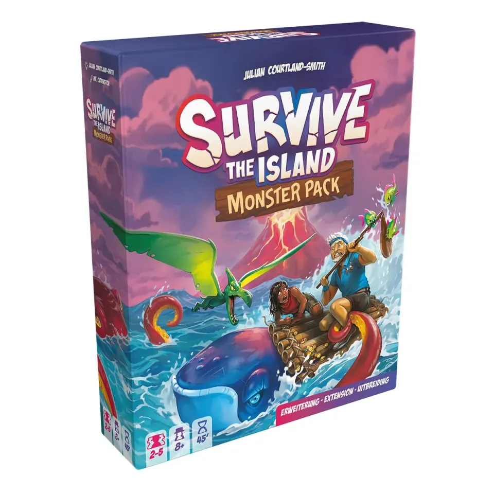 Asmodee Survive The Island Monster Pack Erweiterung mehrsprachig