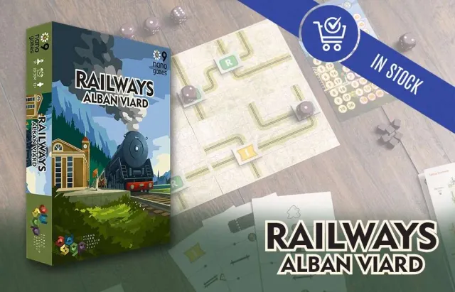Capstone Nano9Games Volume 1 Railways Kartenspiel Eisenbahn
