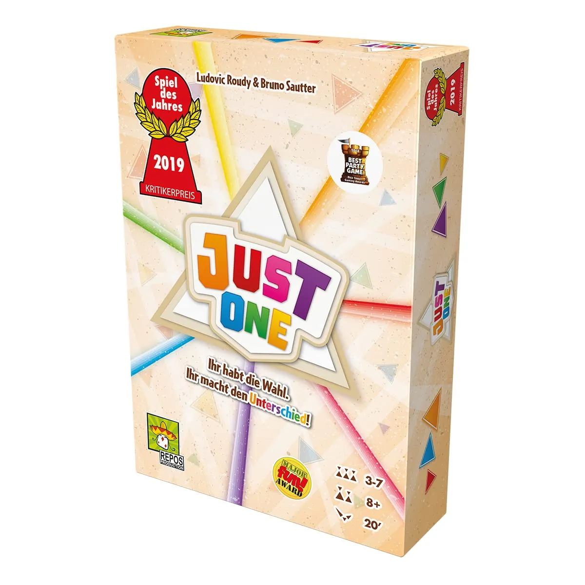 Asmodee Just One Grundspiel 2018 Partyspiel kooperativ